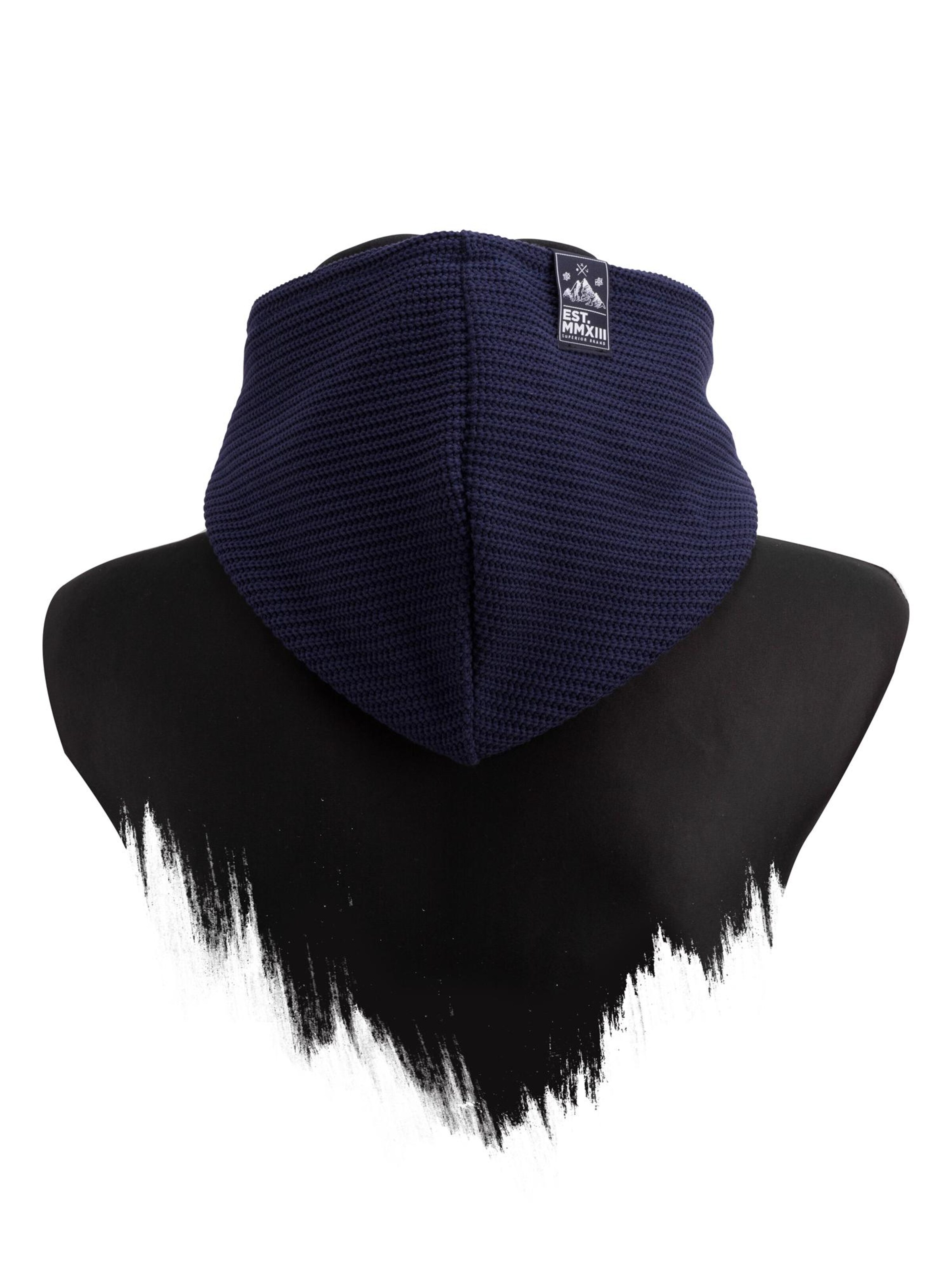 Manufaktur13 Scarf 'Hooded Loop' in Blue