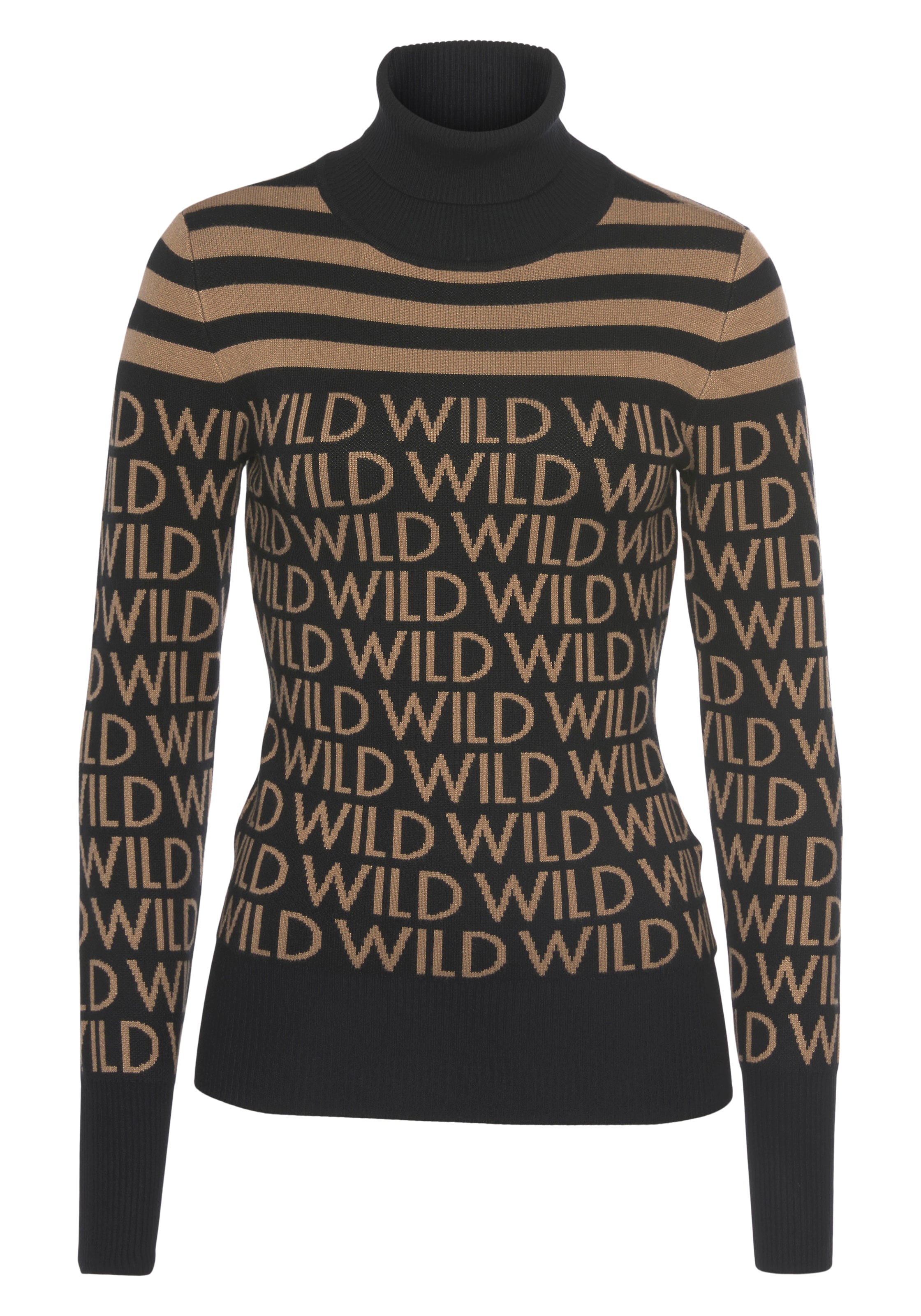 MELROSE Pullover in Schwarz: Vorderseite