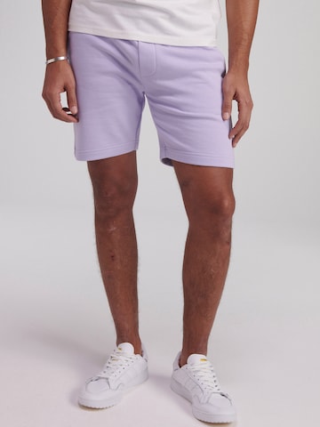 Regular Pantalon Shiwi en violet : devant