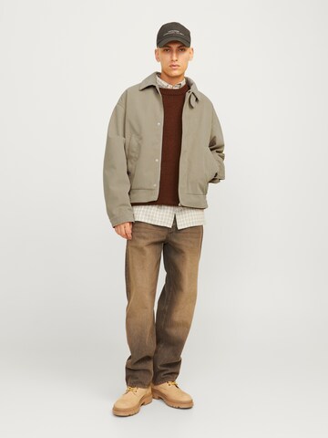 JACK & JONES - Chaqueta de entretiempo 'JORBronx' en gris