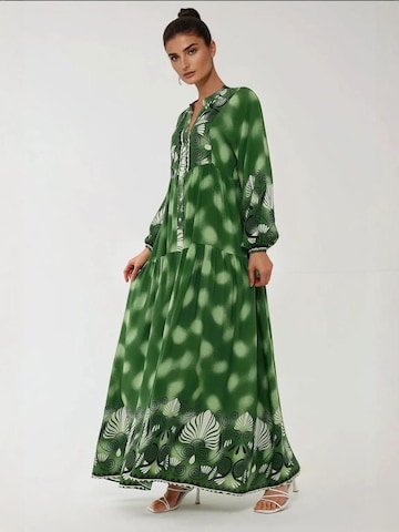 Abito camicia di Hiccup in verde