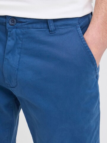 Casual Friday Slimfit Chino ' CFViggo ' in Blauw