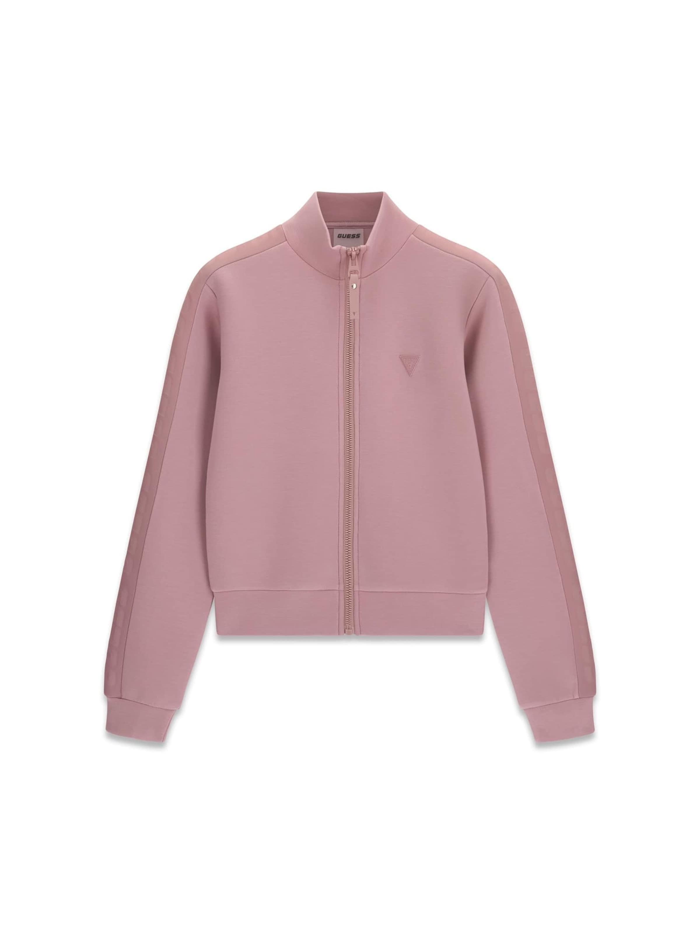 GUESS Sweatshirt 'Allie Scuba' in Pink: front