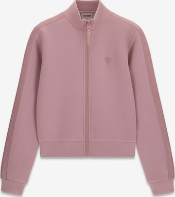 GUESS Sweatshirt 'Allie Scuba' in Pink: front