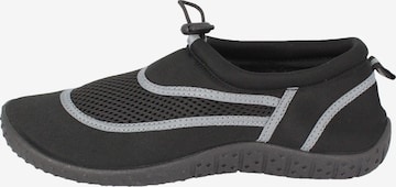 BECK Buty na plażę/do kąpieli 'Aqua' w kolorze czarny: przód