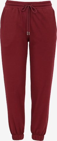 Pantalon Erdem en rouge : devant