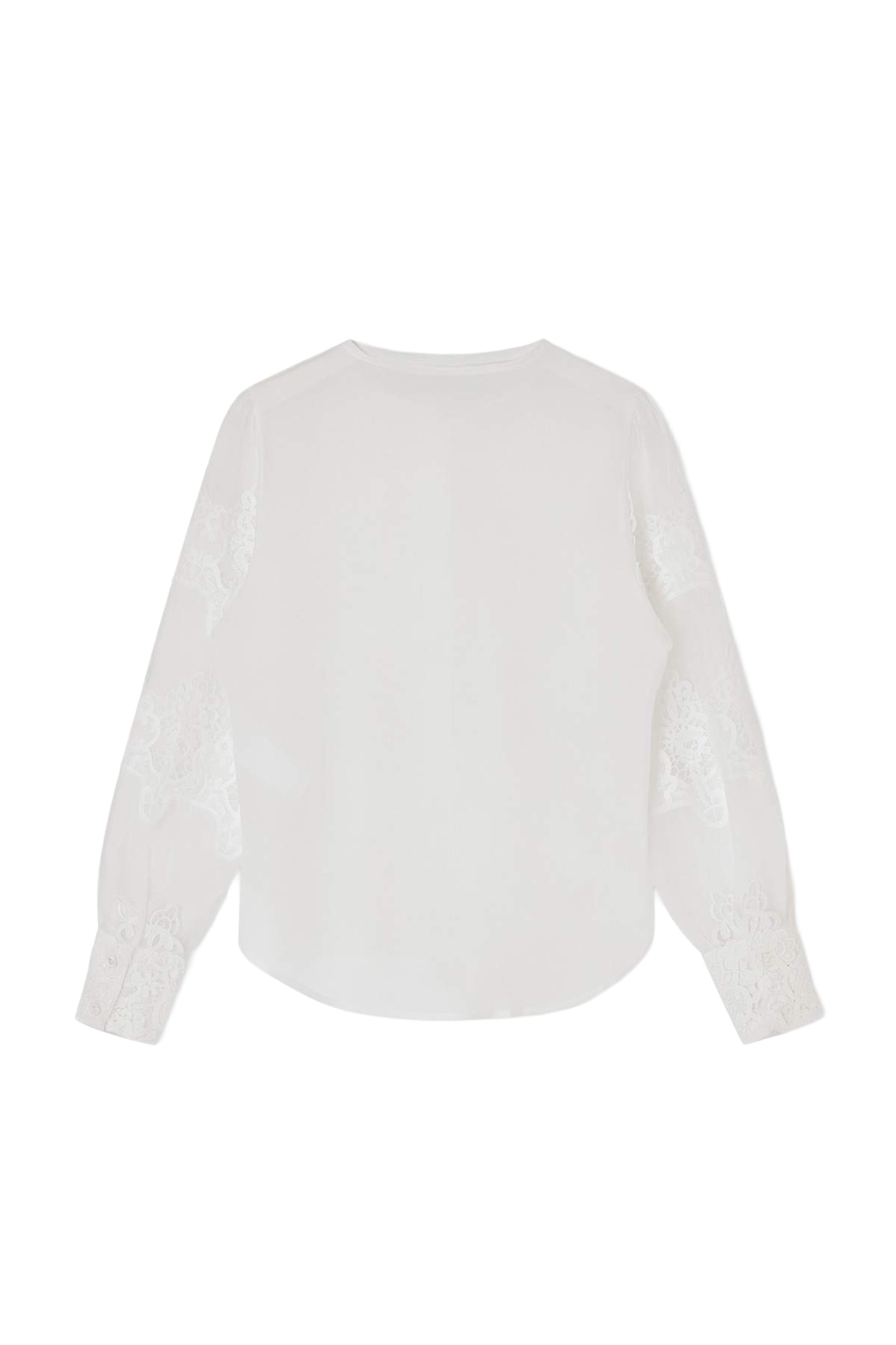Trendyol - Blusa 'TWOSS26GO00050' en blanco