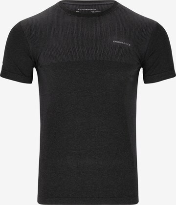 ENDURANCE Functioneel shirt 'Jaro' in Zwart: voorkant