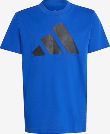 ADIDAS SPORTSWEAR Funktionsshirt 'Essentials' in Blau: Vorderseite