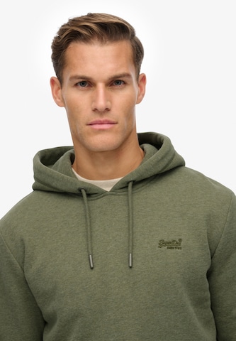 Superdry Sweatshirt 'Essential' in Groen