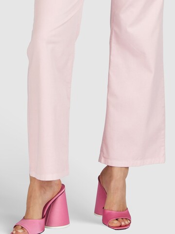 MARC AUREL Flared Pants in Pink