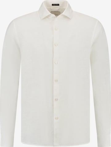 Chemise Dstrezzed en blanc : devant