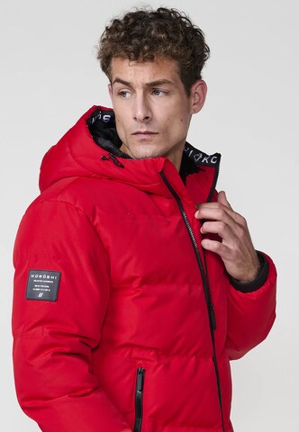 Veste d’hiver KOROSHI en rouge