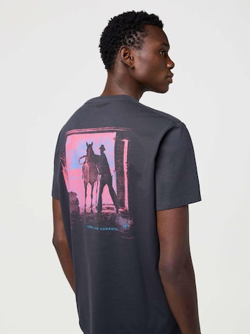 WRANGLER Shirt 'Vintage Tee' in Grey: front