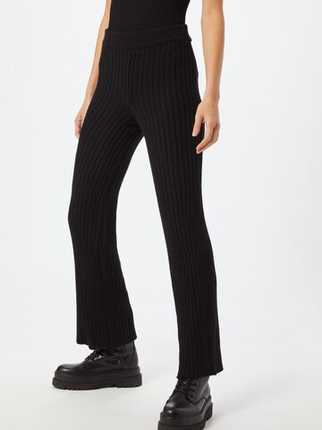 évasé Pantalon Dorothy Perkins en noir : devant