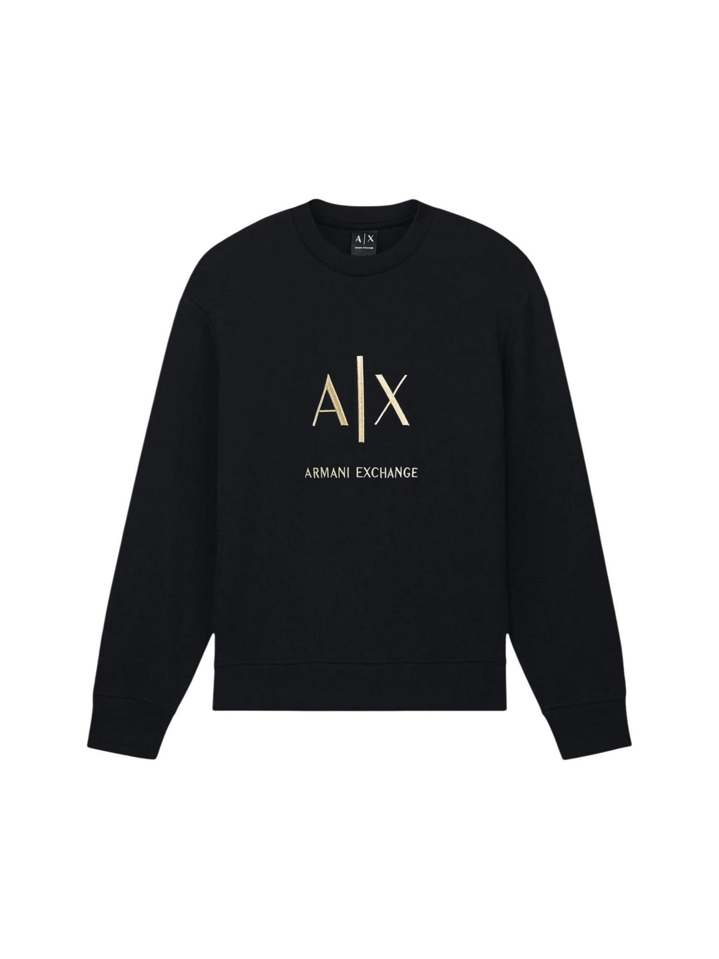 ARMANI EXCHANGE Sweatshirt 'XM003551 AF20150' in Zwart: voorkant