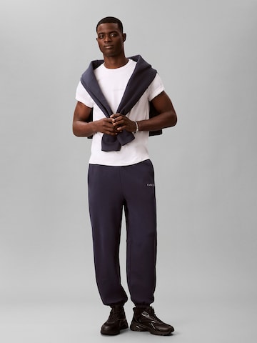 Calvin Klein Tapered Hose in Blau