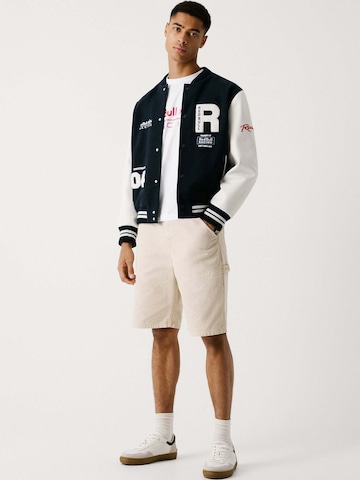 Red Bull Racing x Pepe Jeans Tussenjas in Blauw