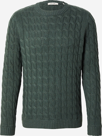 Only & Sons Свитер 'ONSKICKER' в Зеленый: спереди