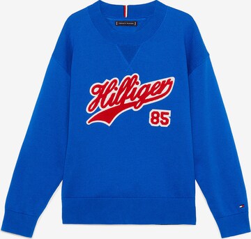 Pull-over TOMMY HILFIGER en bleu : devant