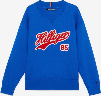 TOMMY HILFIGER Trui in de kleur Blauw / Rood / Wit, Productweergave