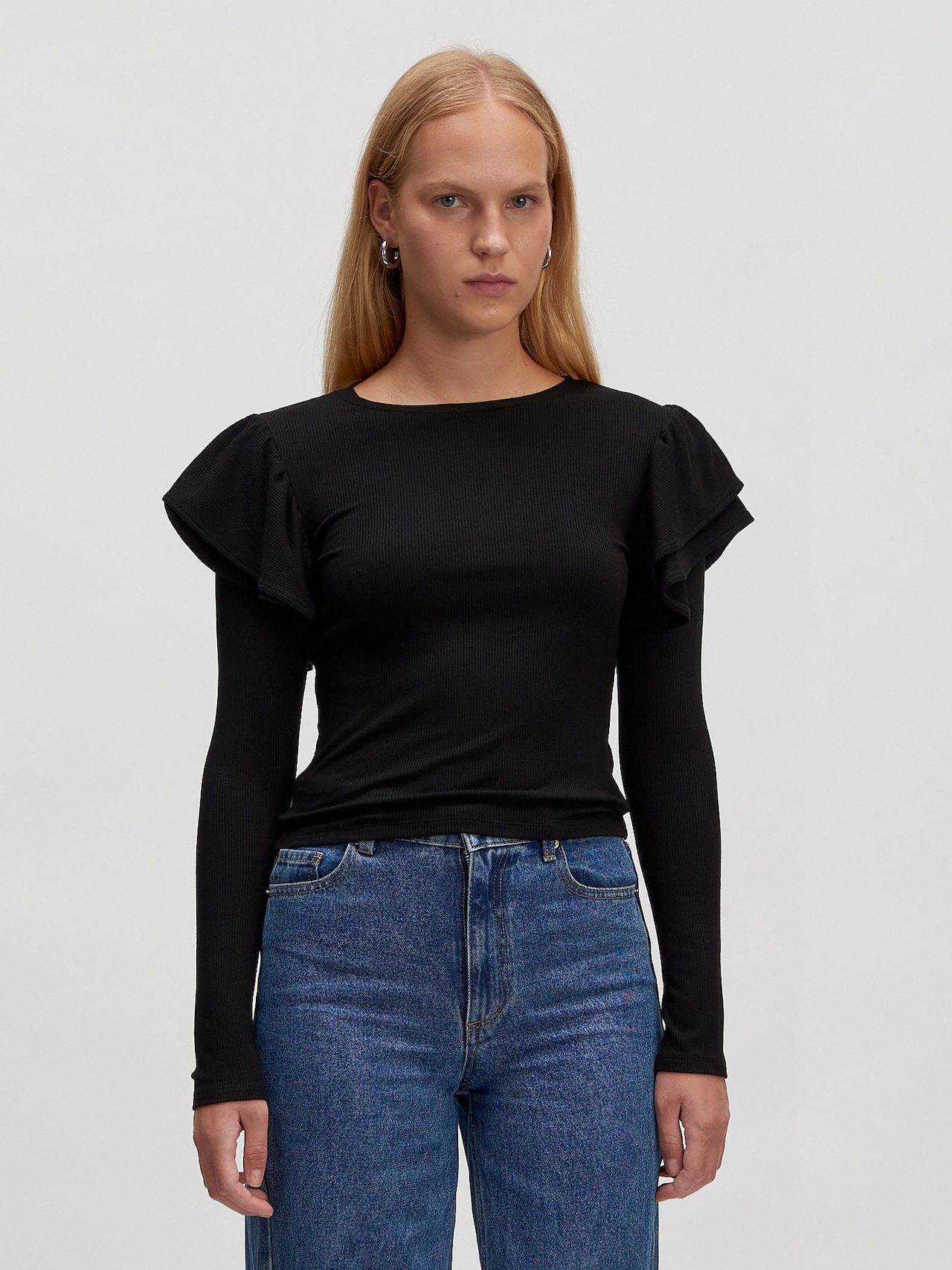 EDITED Produkte Shirt 'Elvira' schwarz