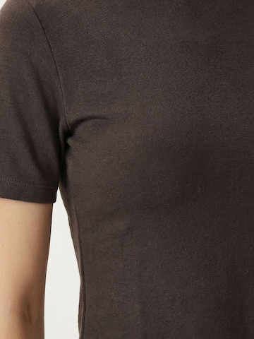 Camicia da donna 'Blusen' di Happiness İstanbul in marrone