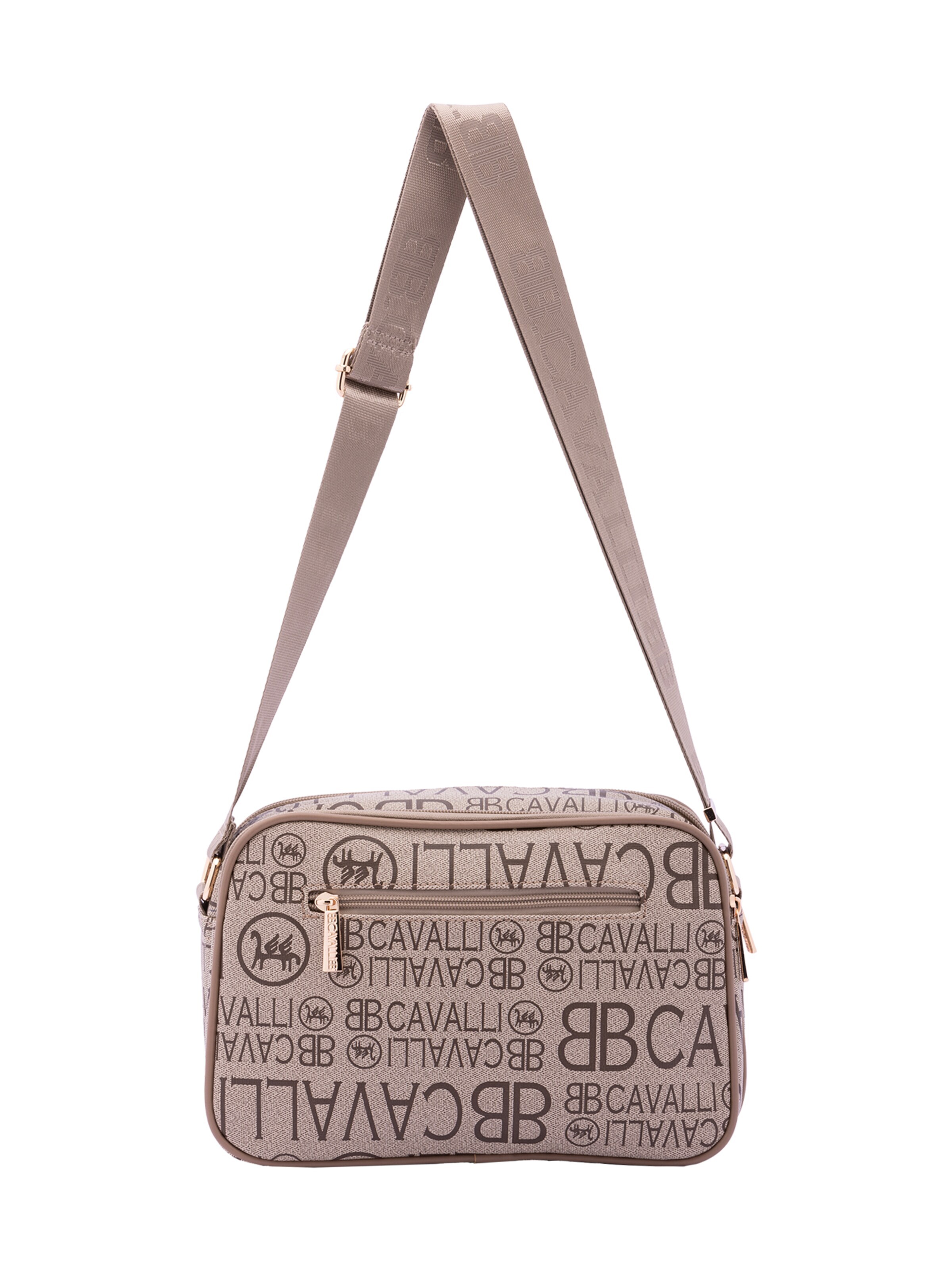 Borsa a tracolla 'Borsa a Tracolla B Cavalli Donna con Zip e Tasche Regolabile 29x18x12 cm' di B. Cavalli in verde