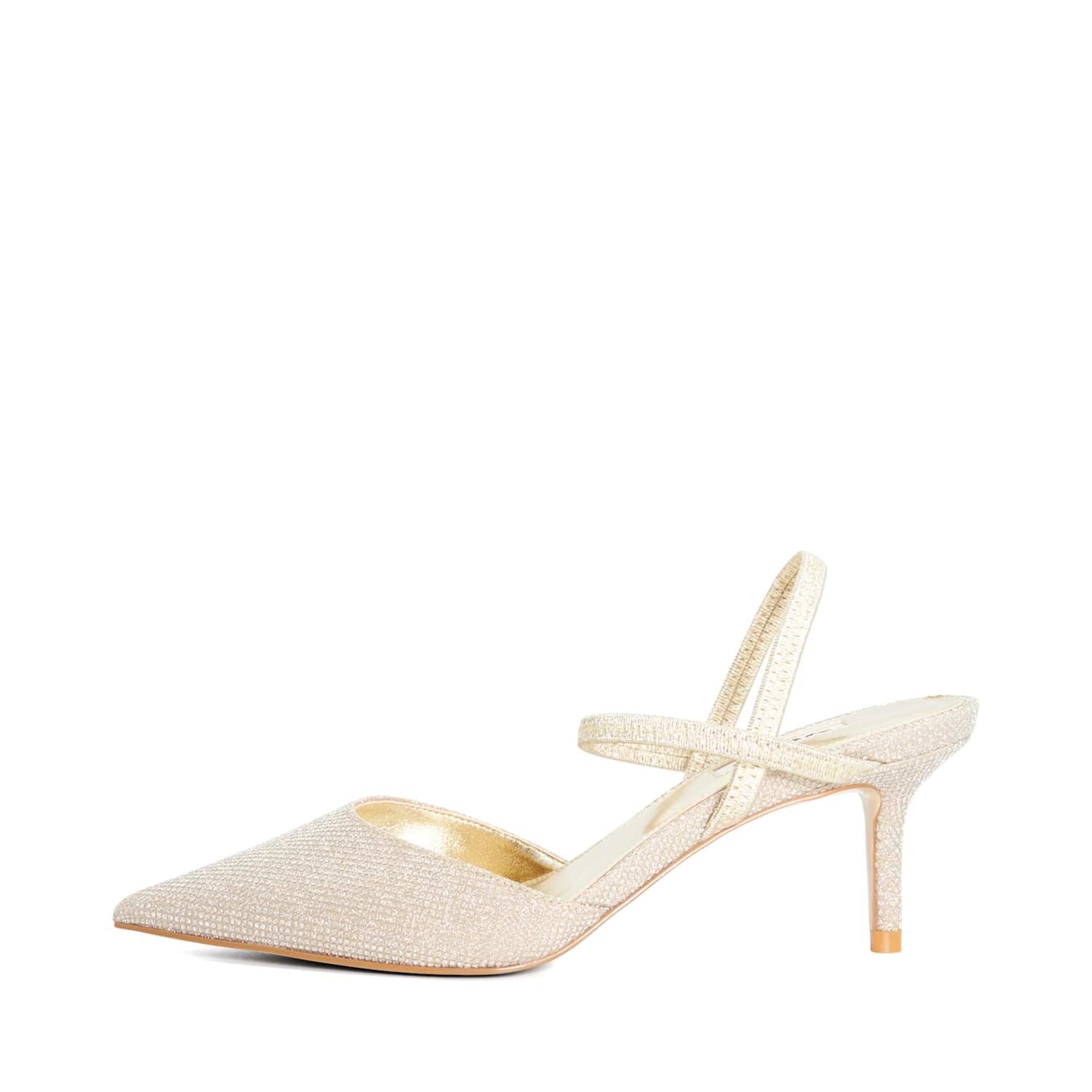 Dune LONDON Slingpumps 'Classical' in Goud