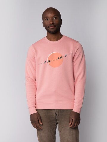Watapparel Sweatshirt 'Countryside 01' in Pink: Vorderseite