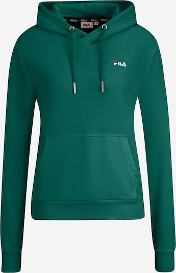 FILA Sweatshirt 'BRUCHSAL' in smaragd / knallrot / weiß, Produktansicht