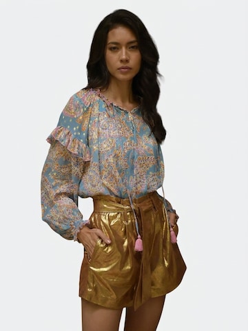 Miss June Blouse 'Blouse Renata' in Blue
