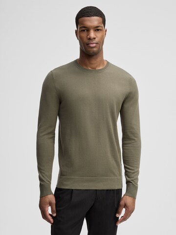 STRELLSON Sweater 'Vincent' in Green: front