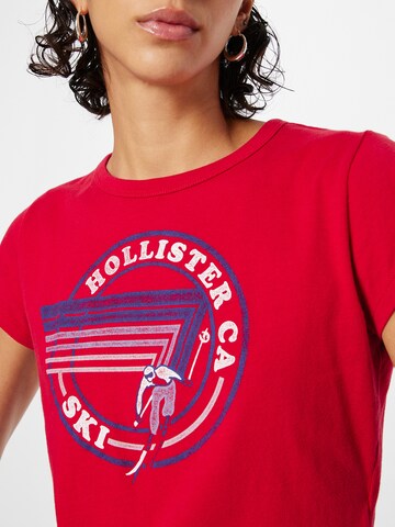 HOLLISTER T-Shirt in Rot