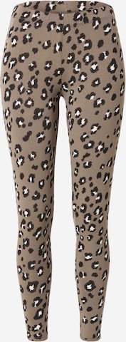 Juvia Skinny Legginsy w kolorze zielony: przód