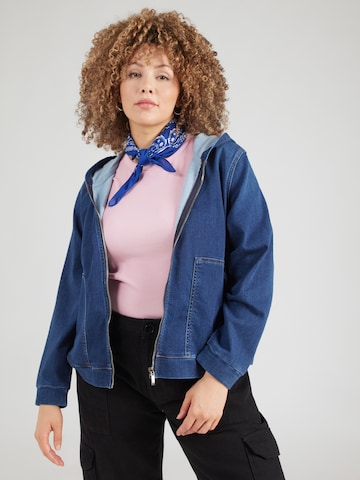 Veste mi-saison 'LAMPADA' Persona by Marina Rinaldi en bleu : devant