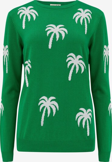 Sugarhill Brighton Pullover 'RITA GREEN PALMS' in grün, Produktansicht