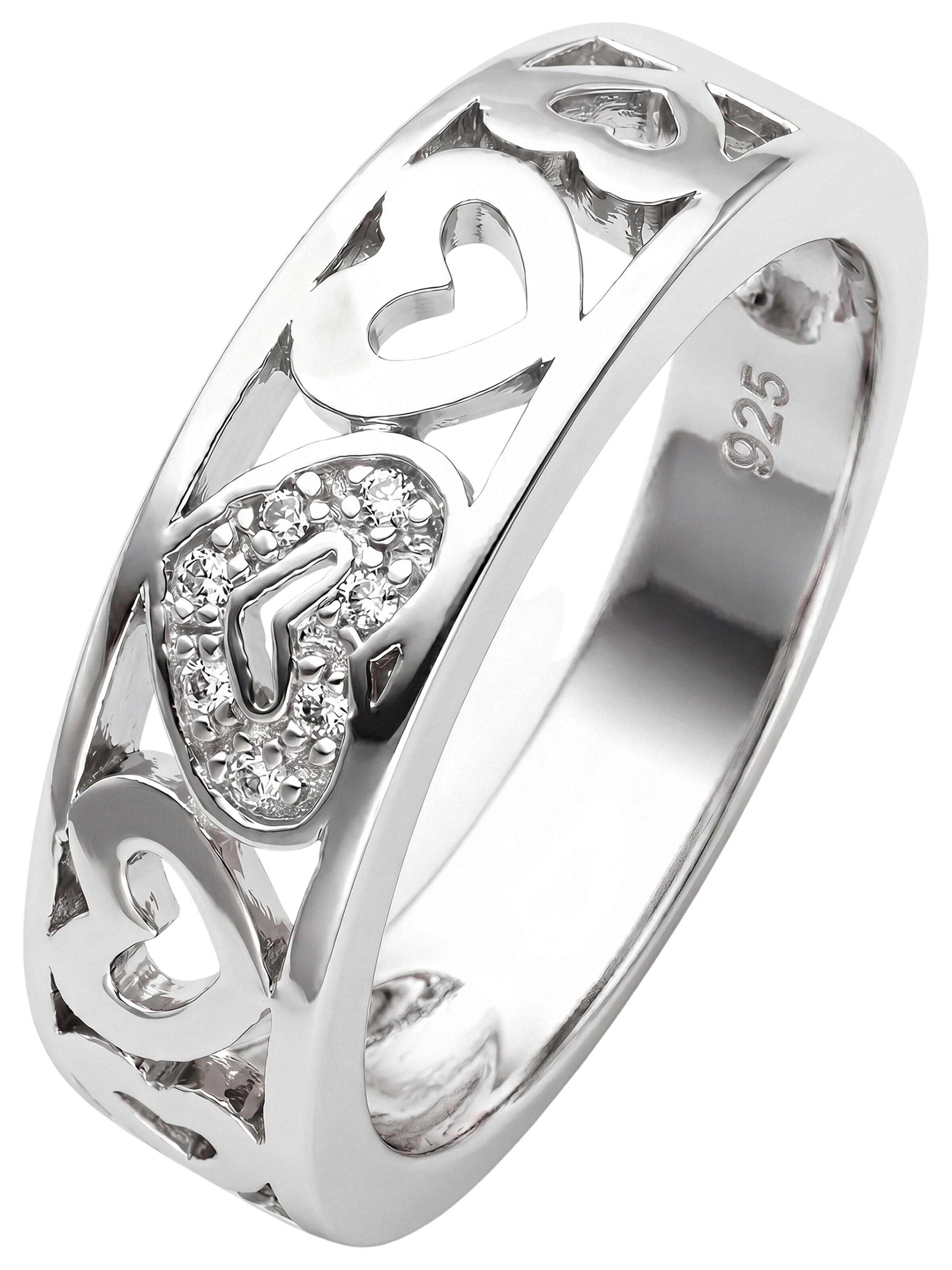 Jobo Ring in Silver: front
