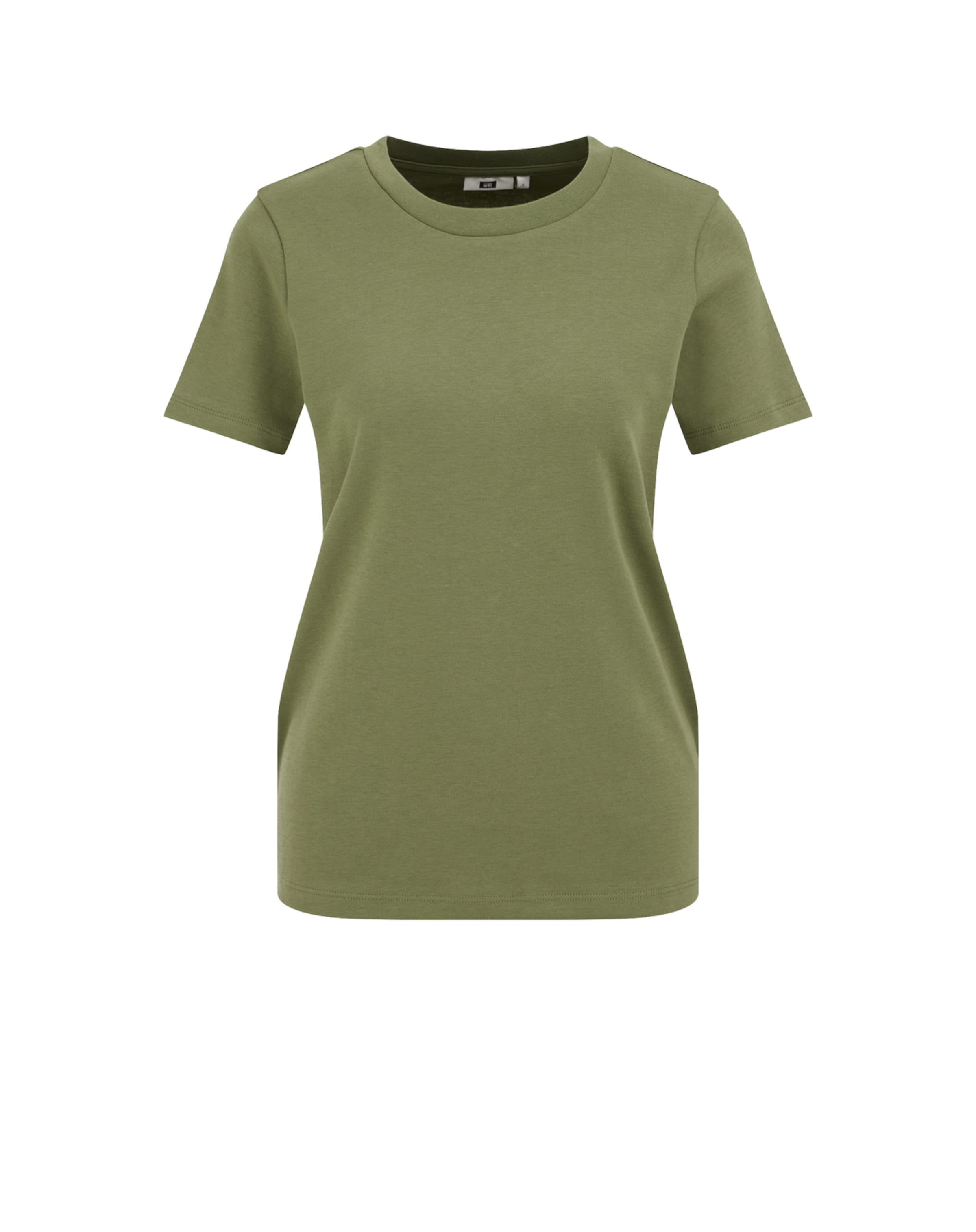 WE Fashion - Camiseta en verde: frente