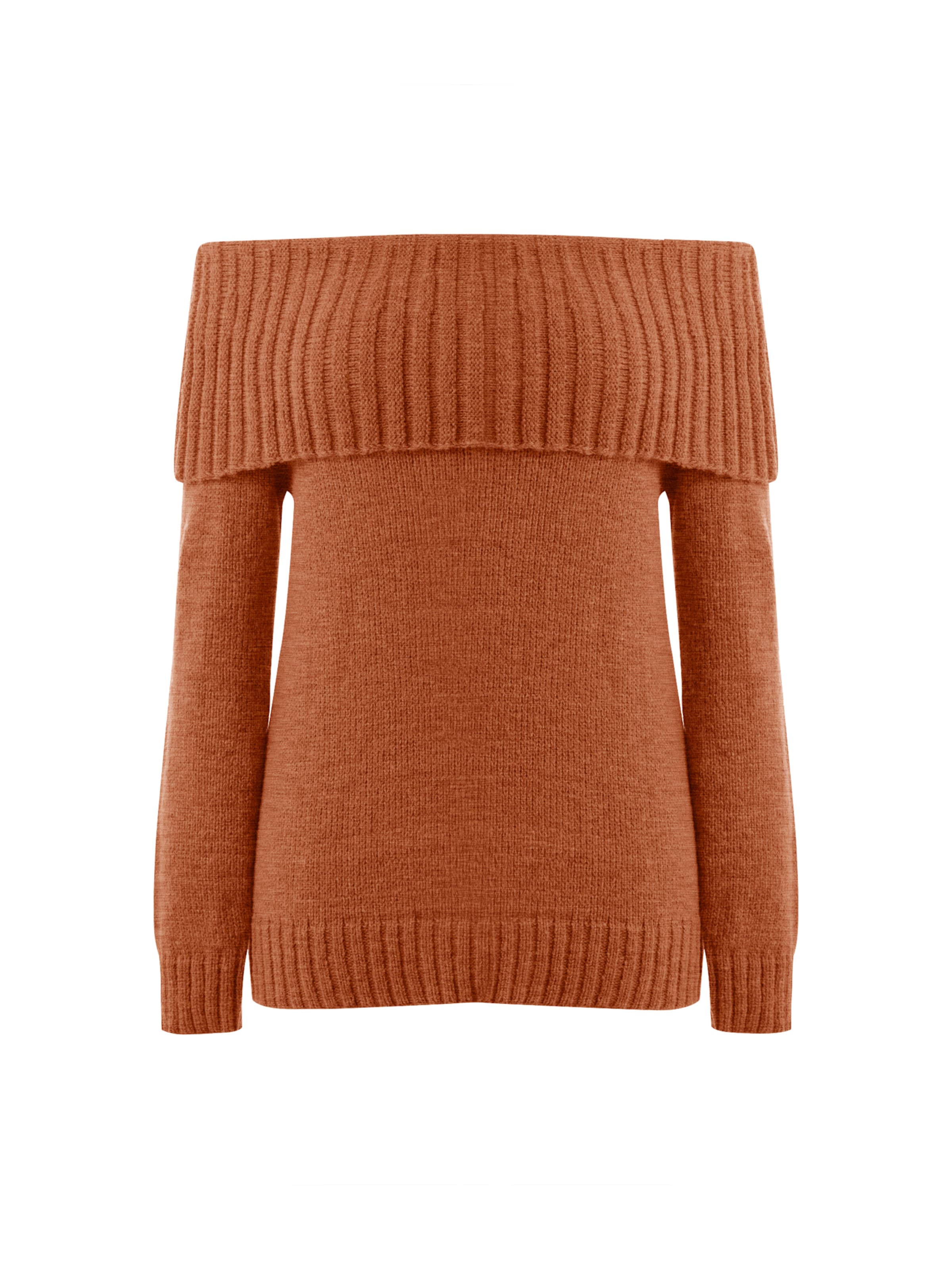 Pull-over Imily Bela en marron : devant
