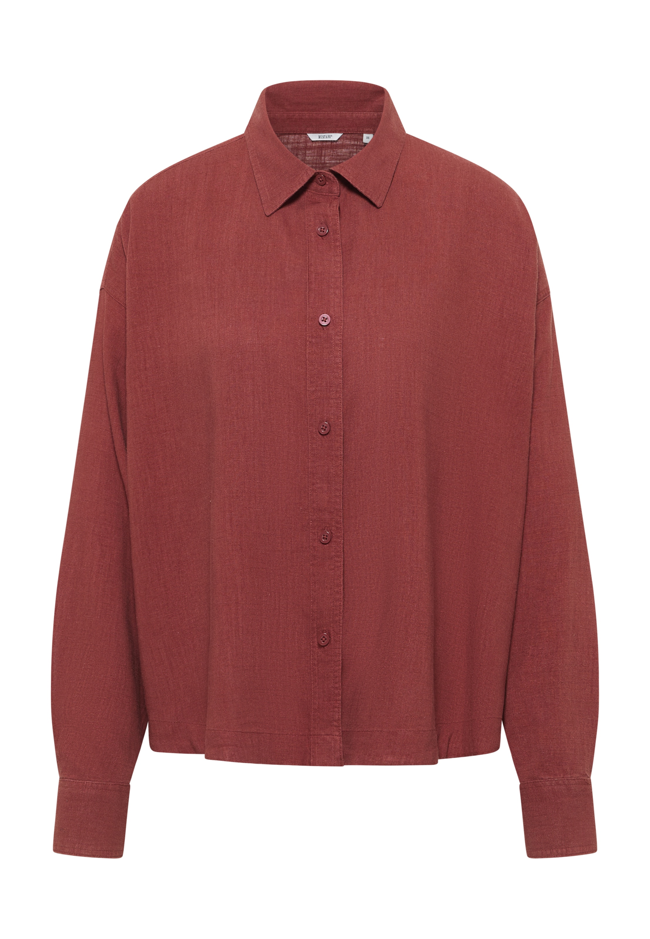 MUSTANG Bluse 'Salinas' in Rot: Vorderseite