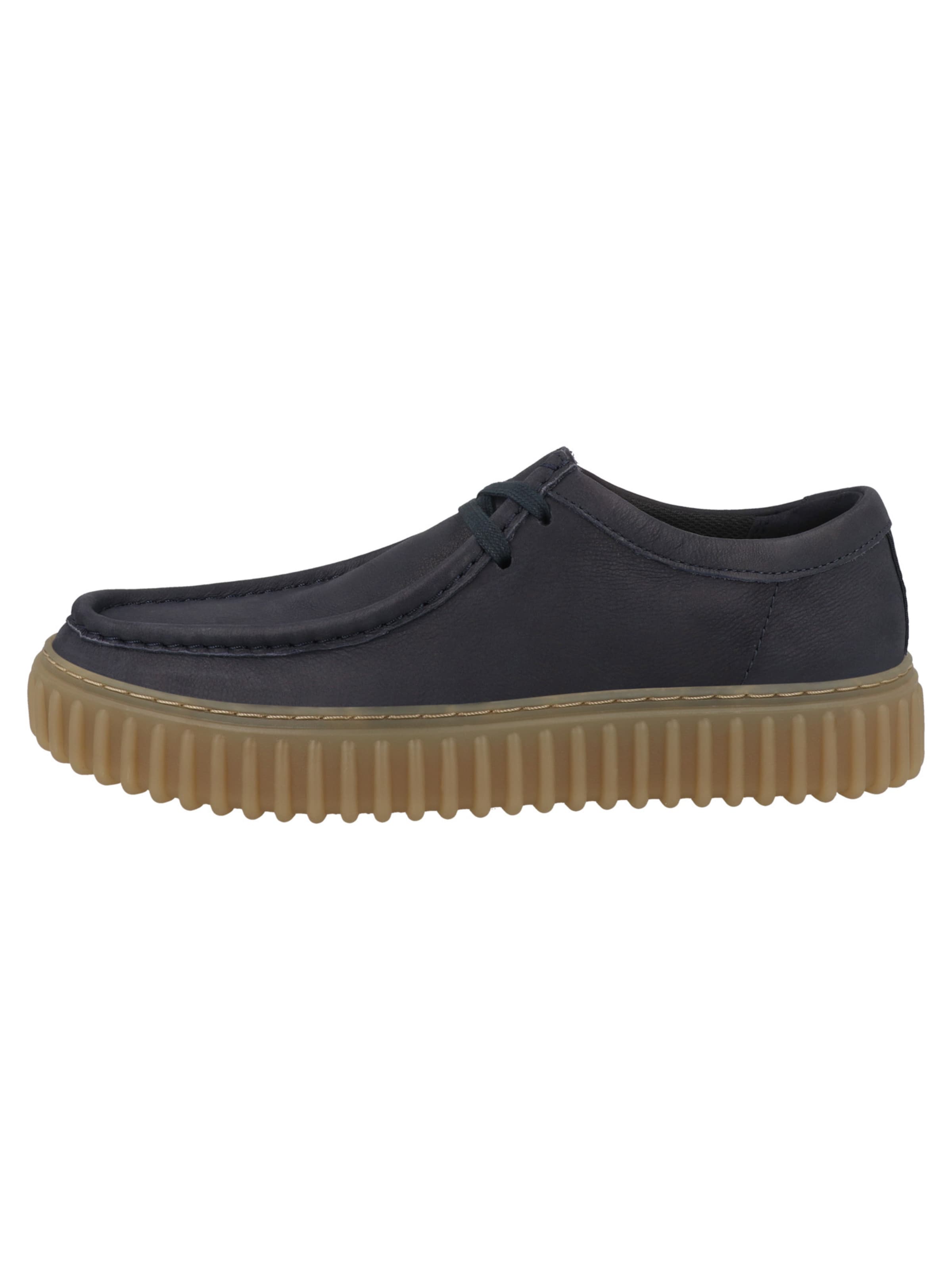 CLARKS - Sapato com atacadores 'Torhill Lo' em azul