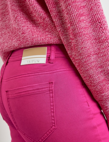 TAIFUN Slim fit Jeans in Pink