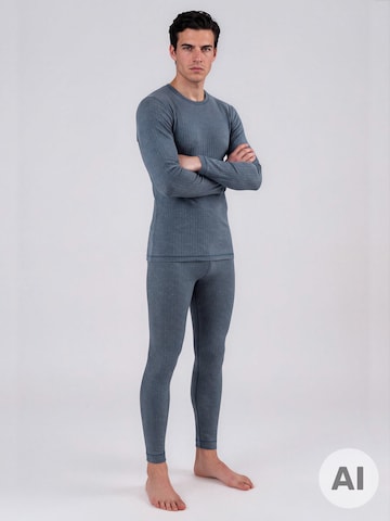 Ammann Lange onderbroek ' 193 Thermo ' in Blauw