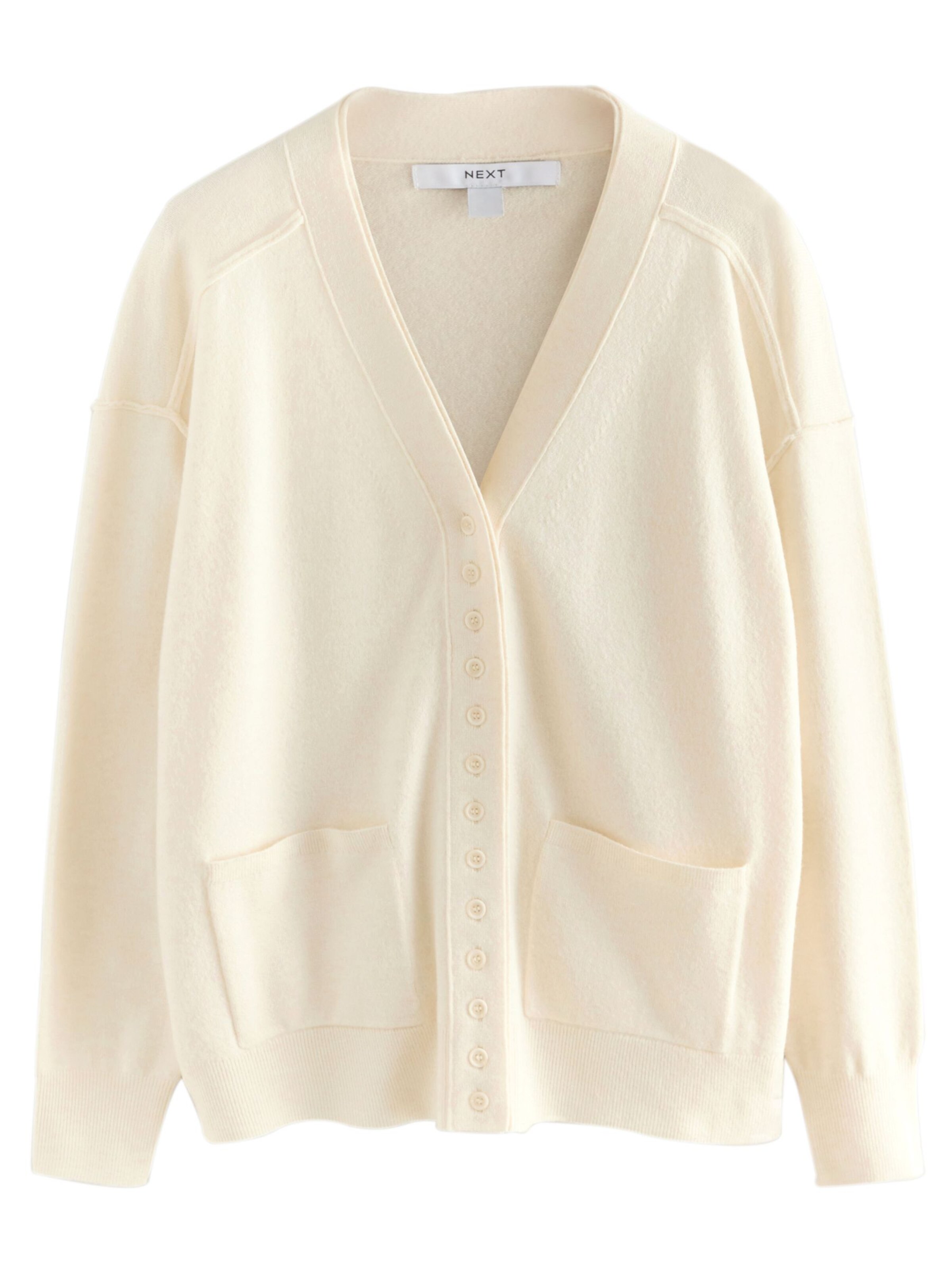 Next Kardigán - bézs: elől