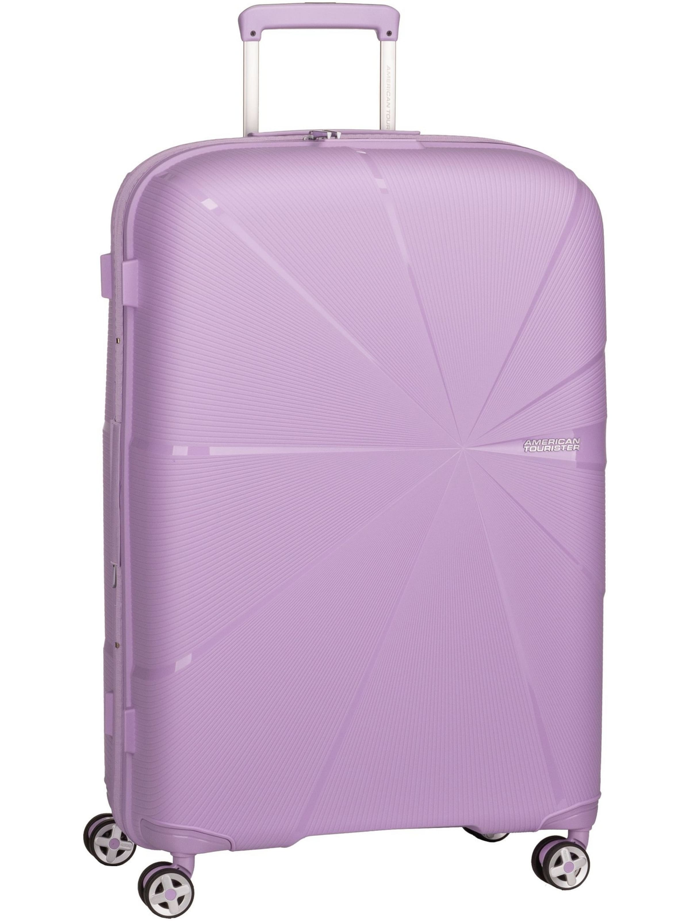American Tourister Trolley 'Starvibe Spinner 77 EXP' in Purple: front