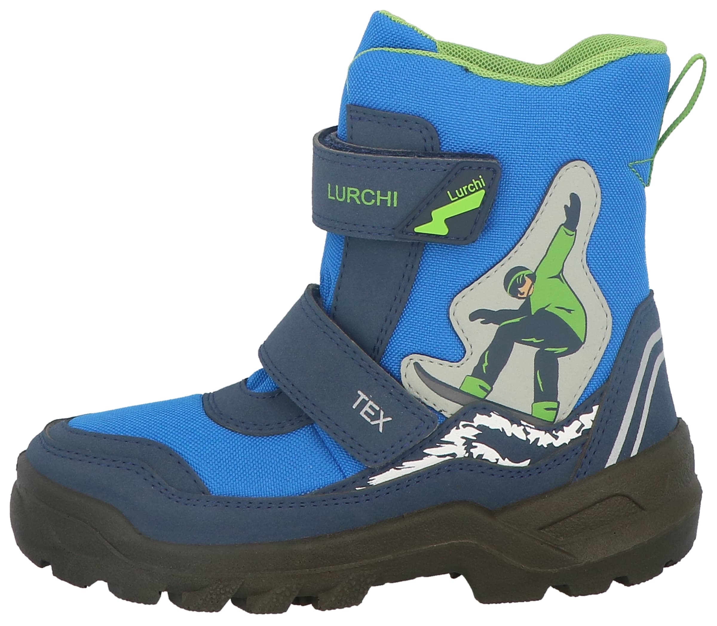 LURCHI Snowboots in Blau: Vorderseite