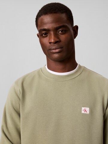 Felpa di Calvin Klein Jeans in verde