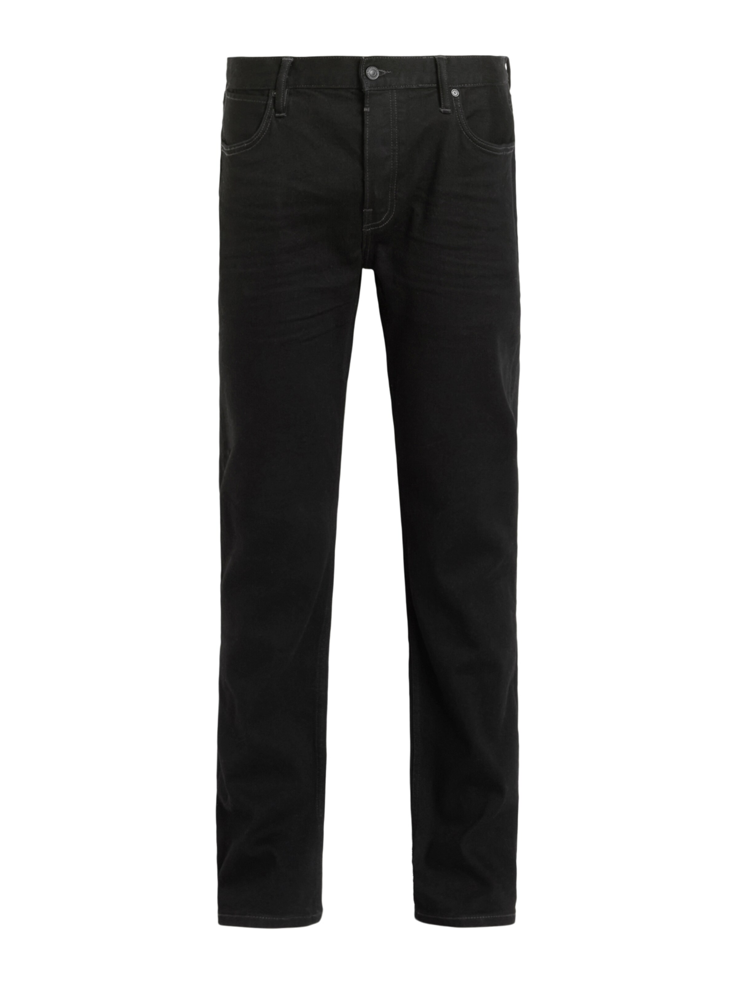 AllSaints - Regular Calças de ganga 'IGGY' em preto: frente