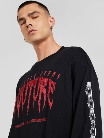 Versace Jeans Couture Μπλουζάκι σε μαύρο